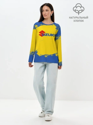 Лонгслив женский. Хлопок / Suzuki | Сузуки