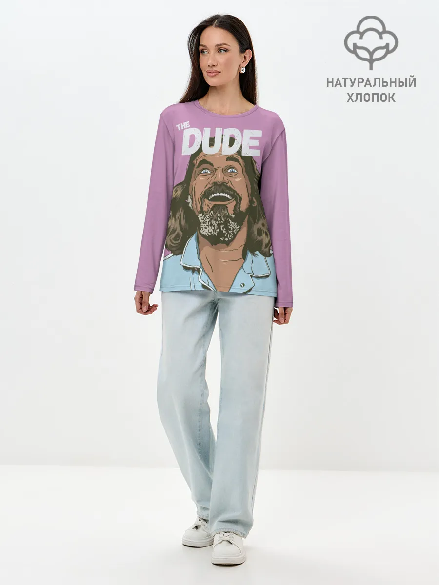 Лонгслив женский. Хлопок / 2939981