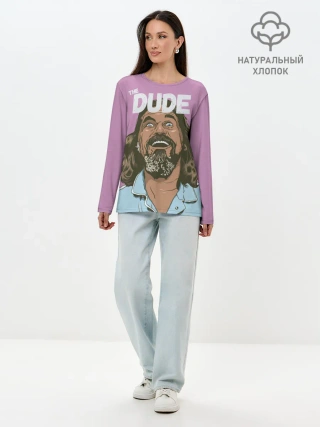 Лонгслив женский. Хлопок / 2939981