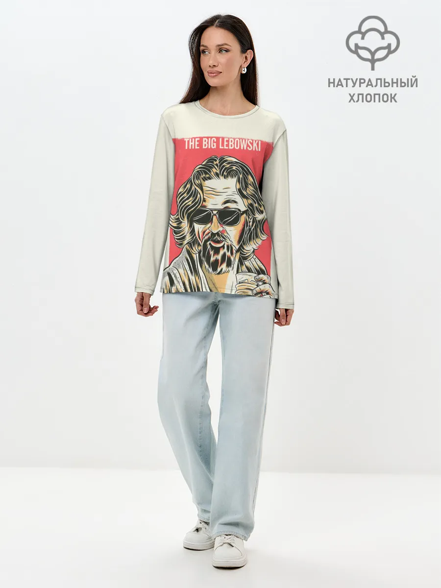 Лонгслив женский. Хлопок / The Big Lebowski Dude