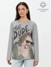 Лонгслив женский. Хлопок / The Dude