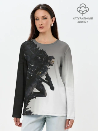 Лонгслив женский. Хлопок / Jensen Revolution