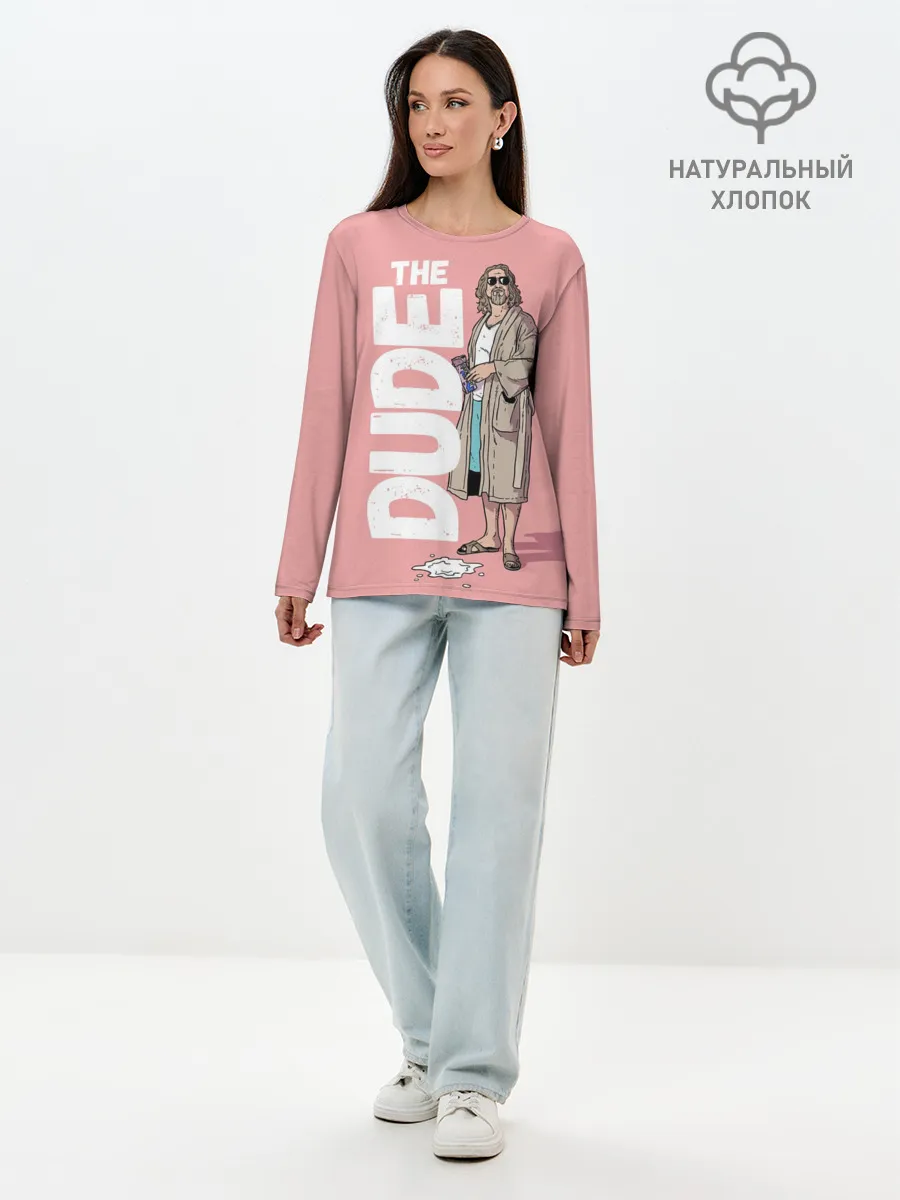 Лонгслив женский. Хлопок / The Real Dude