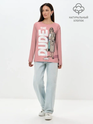 Лонгслив женский. Хлопок / The Real Dude
