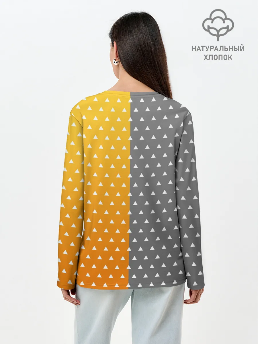 Лонгслив женский. Хлопок / ПУТЬ ЗЕНИЦУ | КЛИНОК