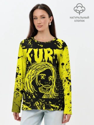 Лонгслив женский. Хлопок / Nirvana 9