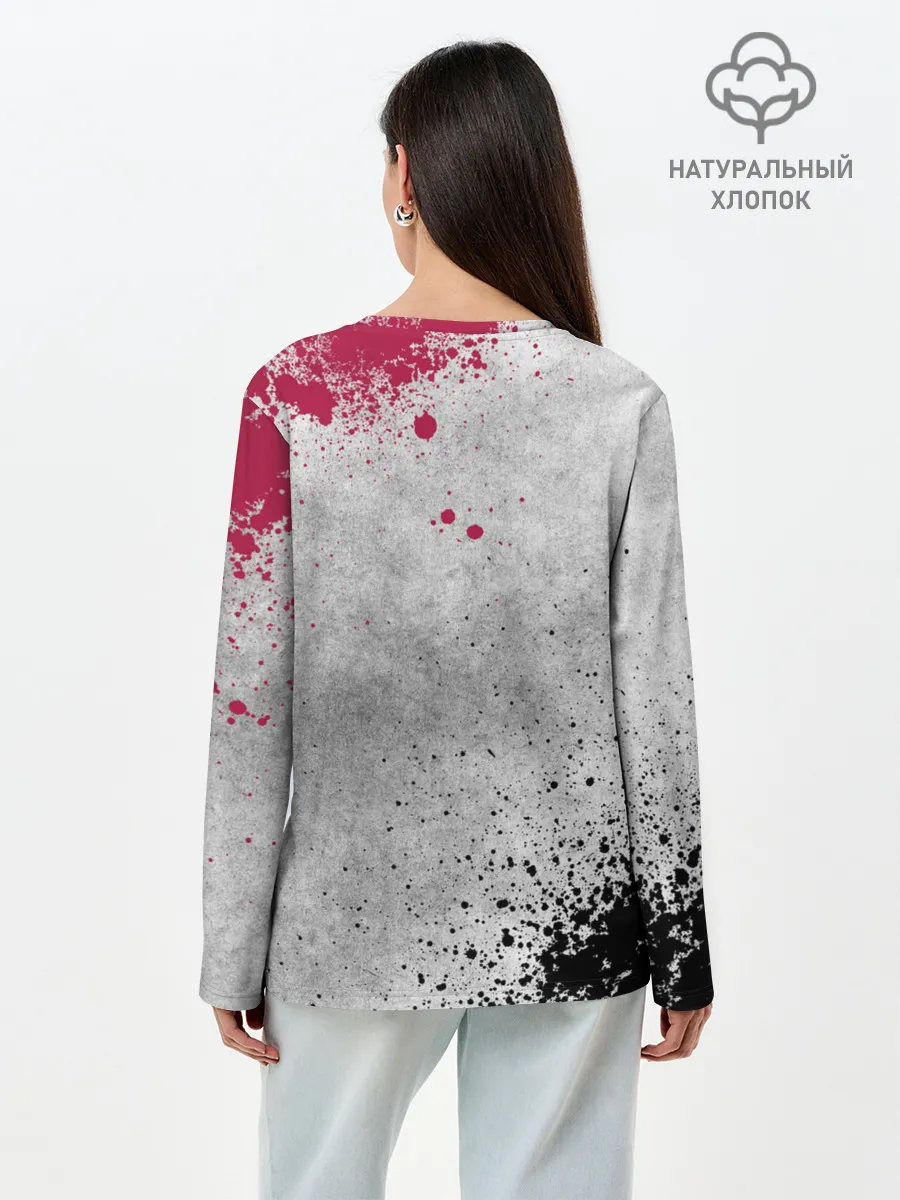 Лонгслив женский. Хлопок / CHICAGO BULLS [8]