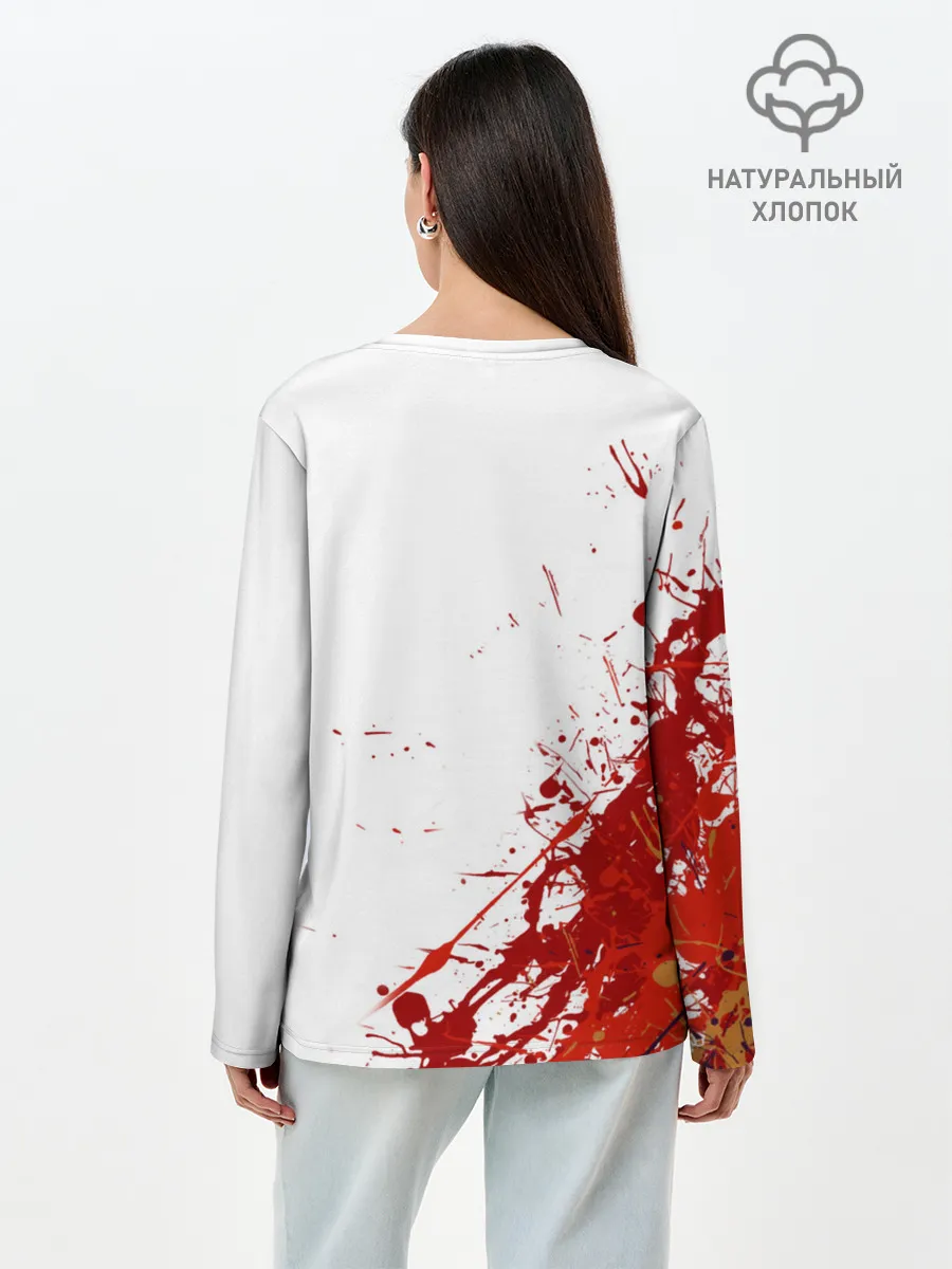 Лонгслив женский. Хлопок / CHICAGO BULLS [9]