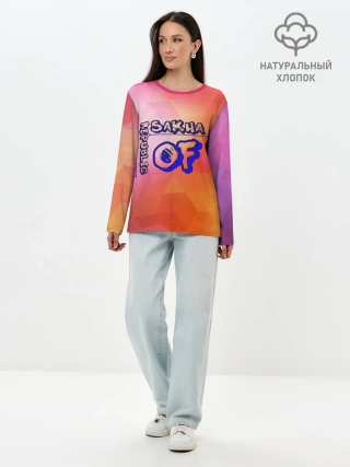 Лонгслив женский. Хлопок / sakha