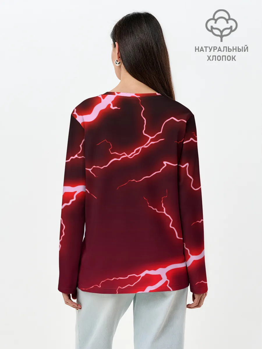 Лонгслив женский. Хлопок / Ниер | Nier Automata