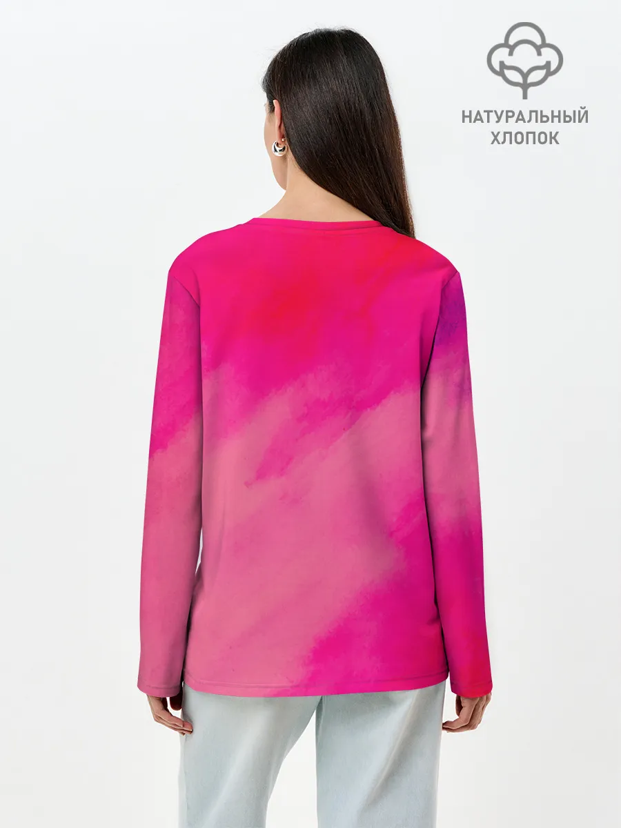 Лонгслив женский. Хлопок / Nier Automata | 2B