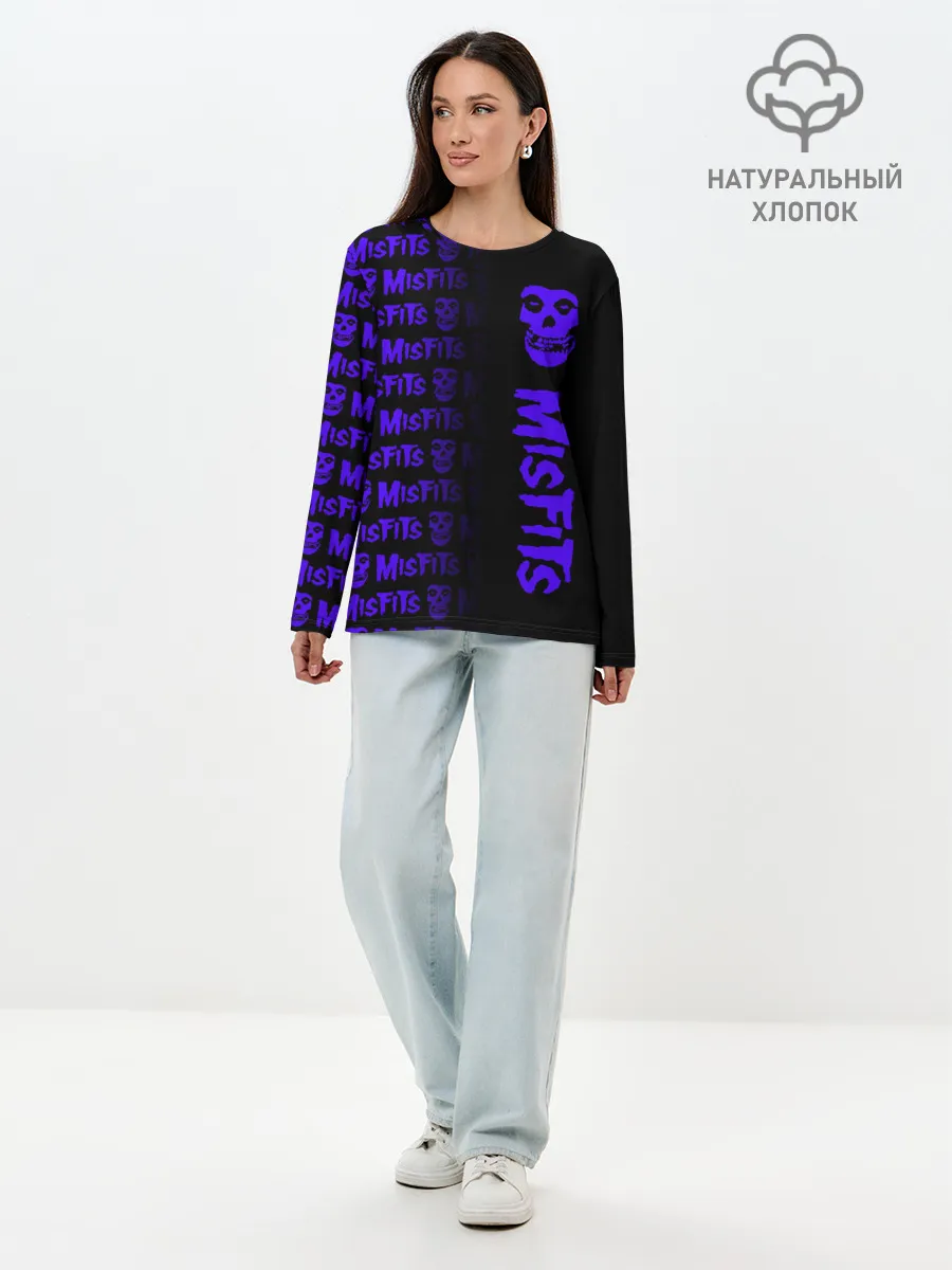 Лонгслив женский. Хлопок / MISFITS [9]