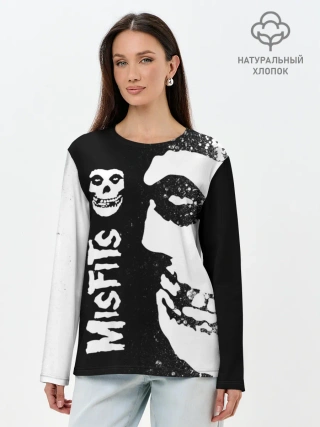 Лонгслив женский. Хлопок / MISFITS [1]