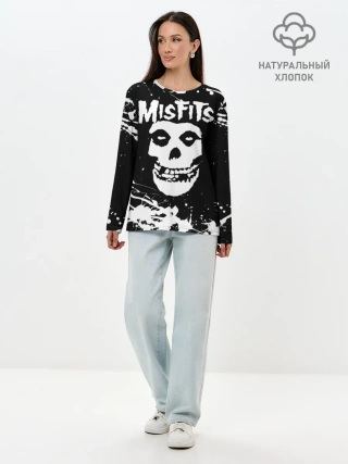 Лонгслив женский. Хлопок / MISFITS [4]
