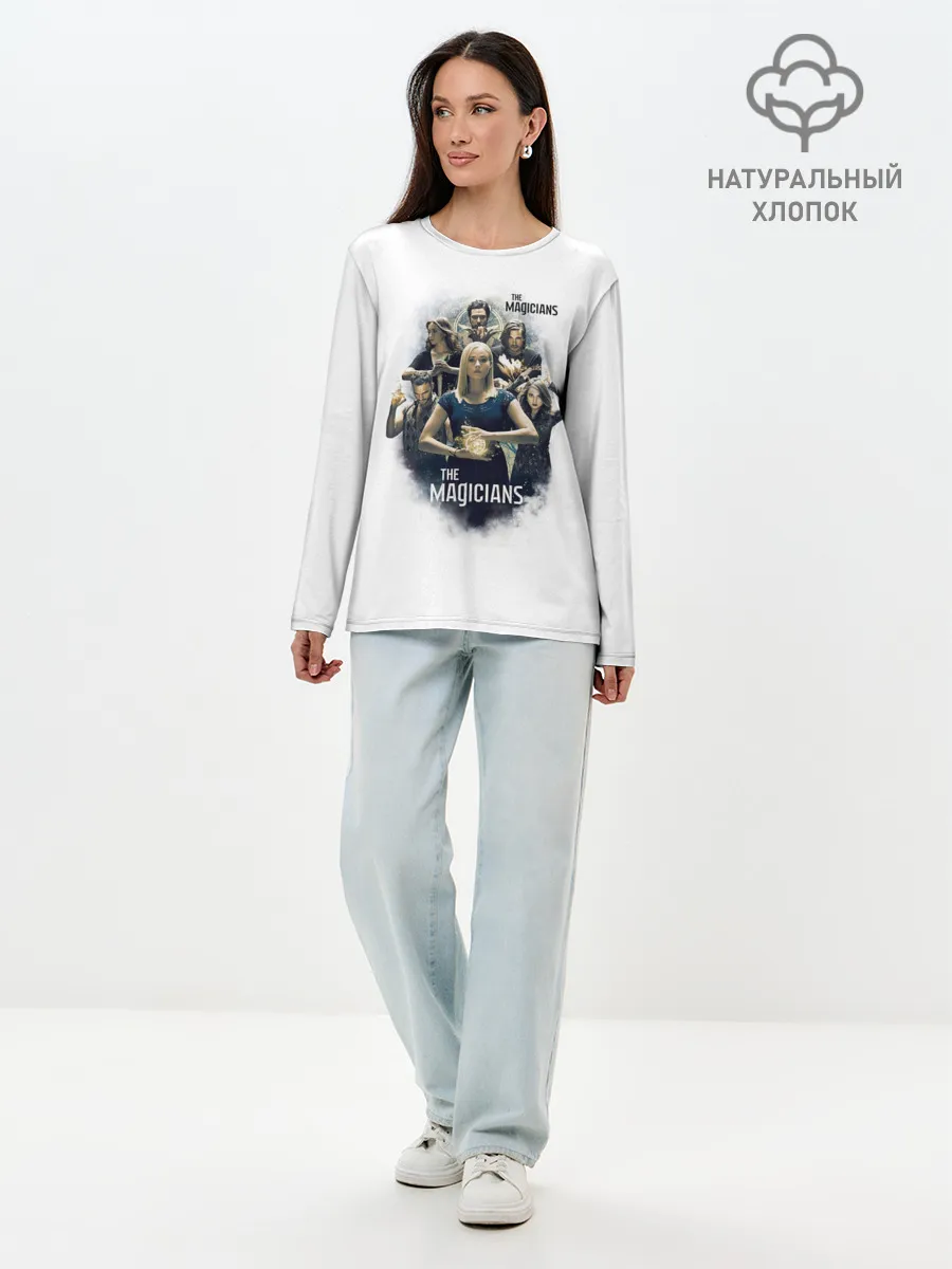 Лонгслив женский. Хлопок / The Magicans