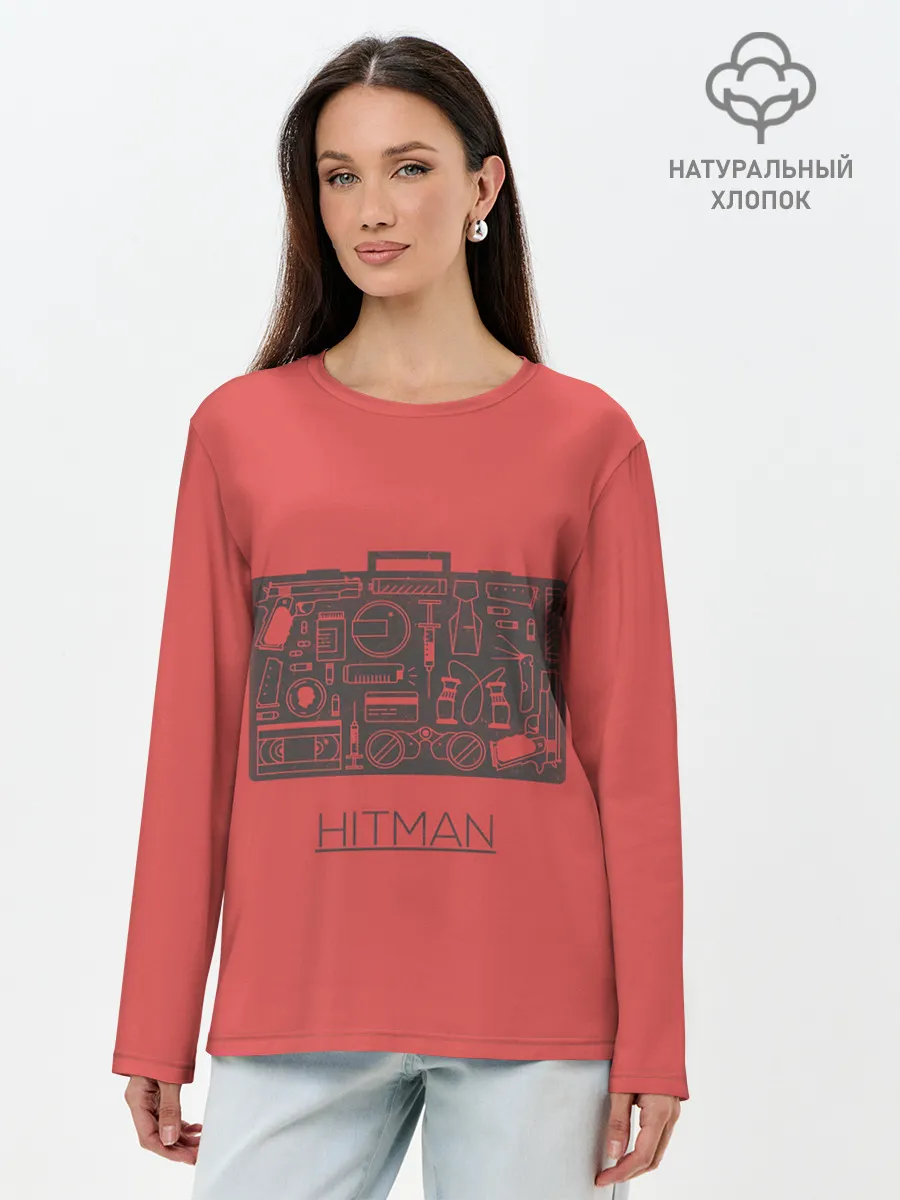 Лонгслив женский. Хлопок / Secret case