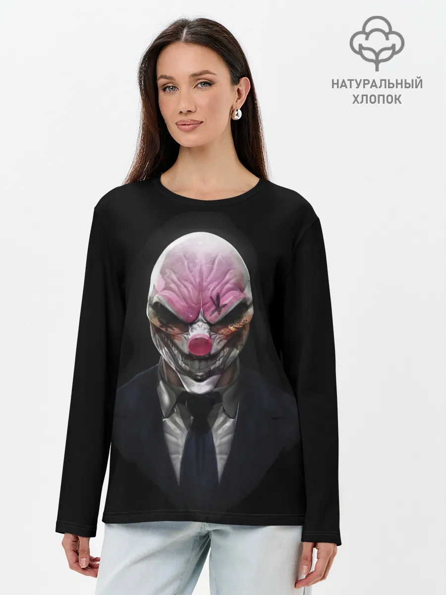 Лонгслив женский. Хлопок / Hoxton
