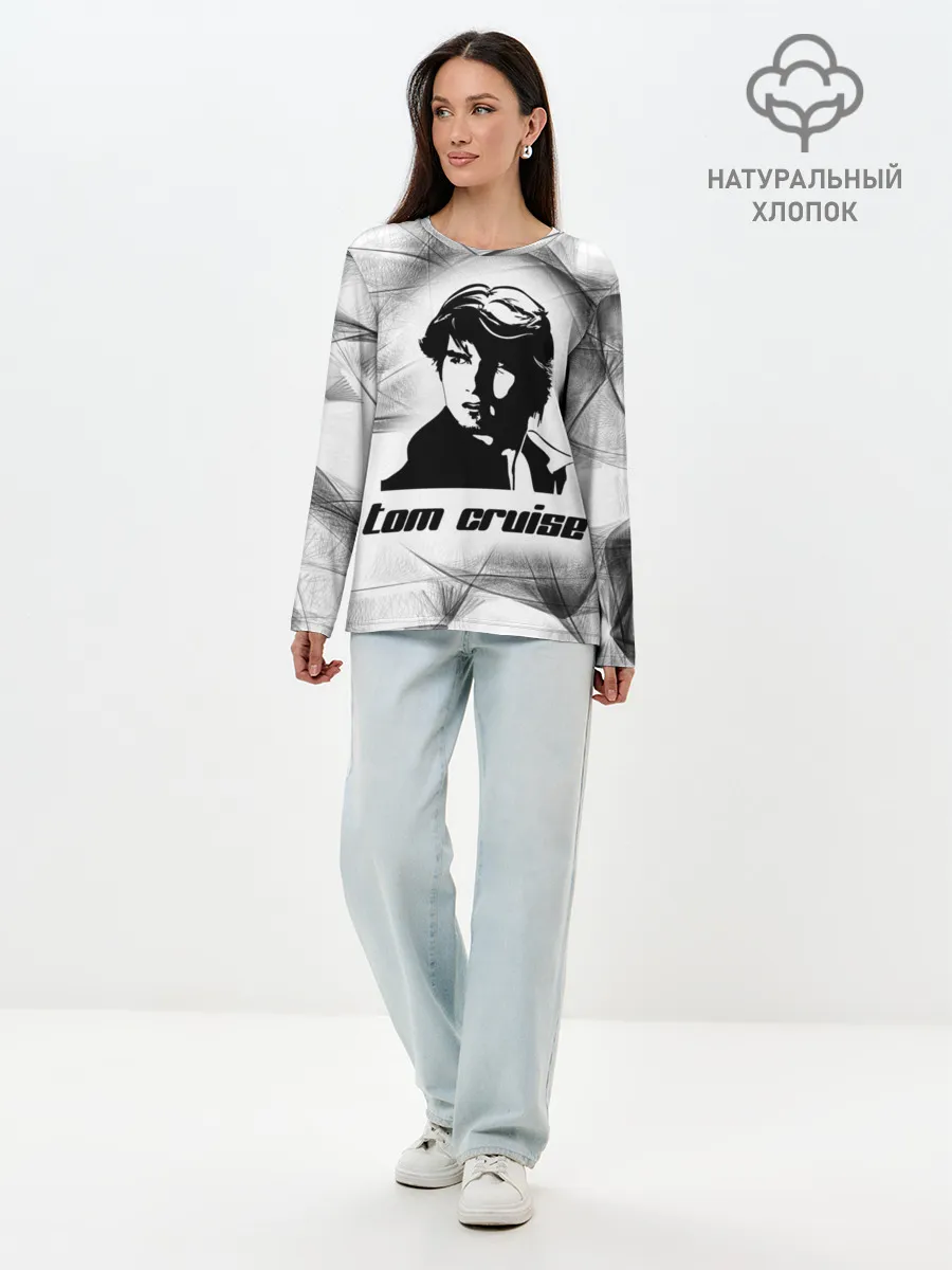 Лонгслив женский. Хлопок / Tom Cruise