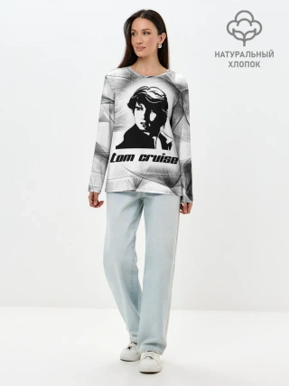 Лонгслив женский. Хлопок / Tom Cruise