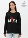 Лонгслив женский. Хлопок / Mafia