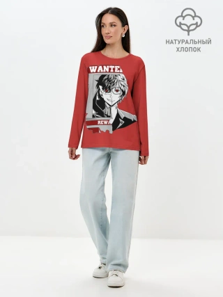 Лонгслив женский. Хлопок / Разыскивается Рей