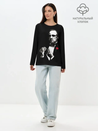 Лонгслив женский. Хлопок / Крёстный Отец | The Godfather