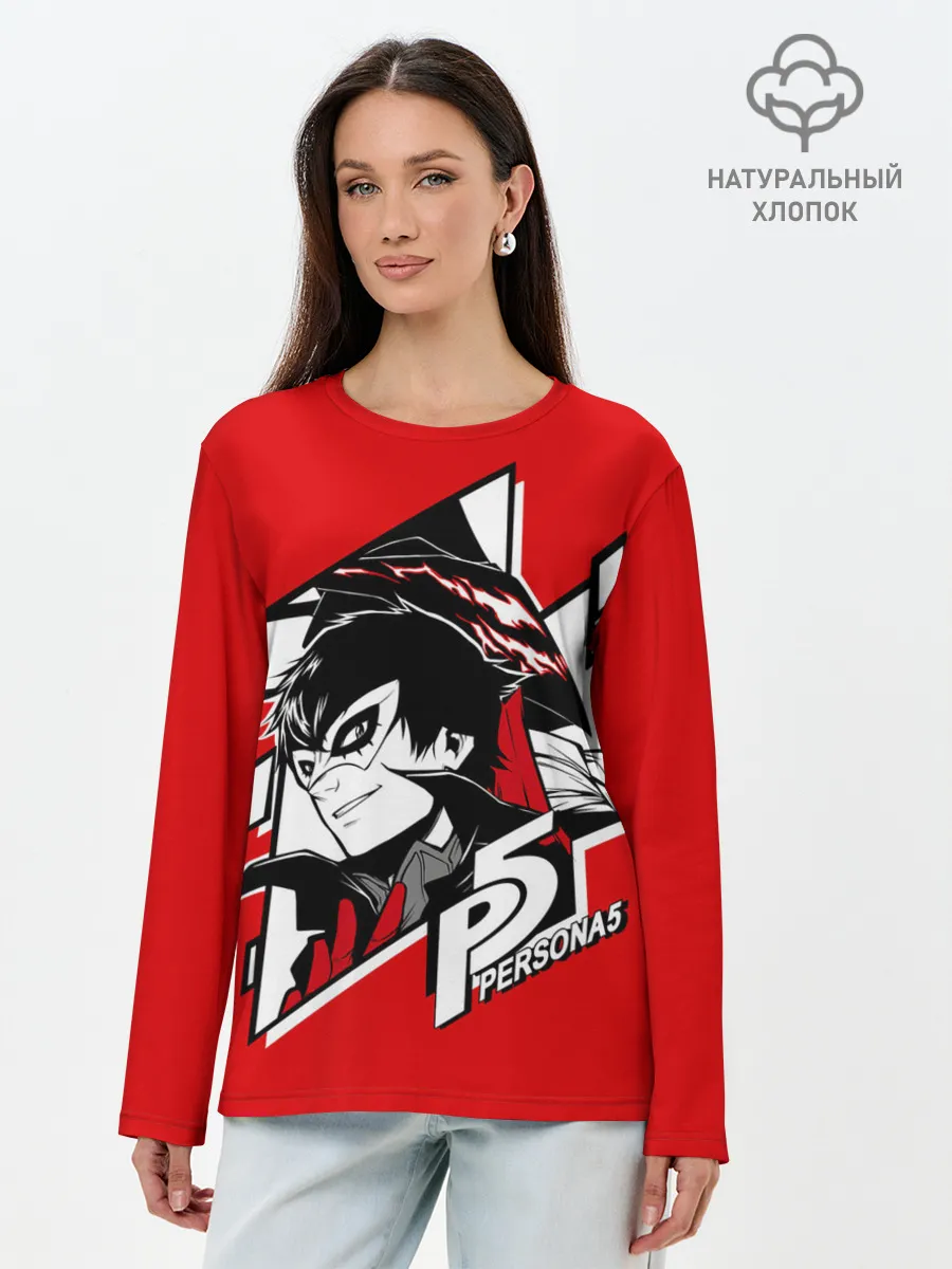 Лонгслив женский. Хлопок / Ren Amamiya