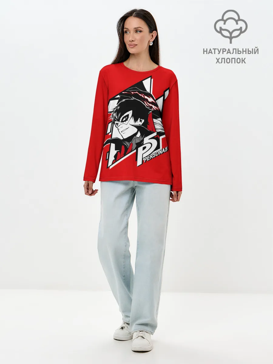Лонгслив женский. Хлопок / Ren Amamiya
