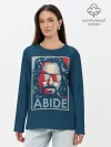 Лонгслив женский. Хлопок / ABIDE Большой Лебовский