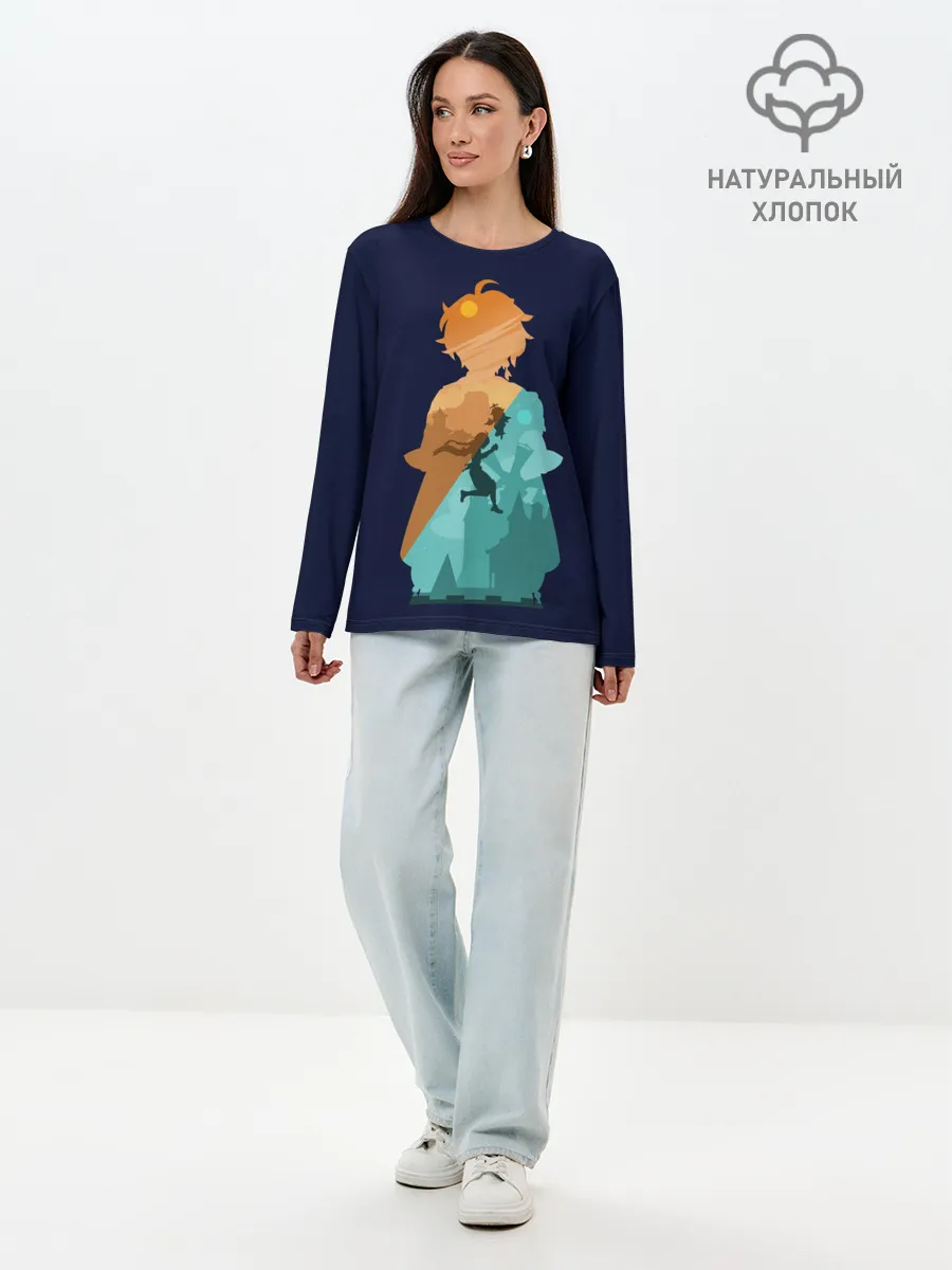 Лонгслив женский. Хлопок / Aerher GI