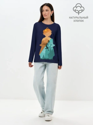 Лонгслив женский. Хлопок / Aerher GI