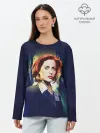 Лонгслив женский. Хлопок / Dana Scully