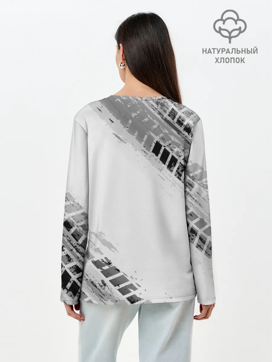 Лонгслив женский. Хлопок / BMW ПРОТЕКТОР ШИН