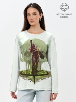 Лонгслив женский. Хлопок / Quake Champions