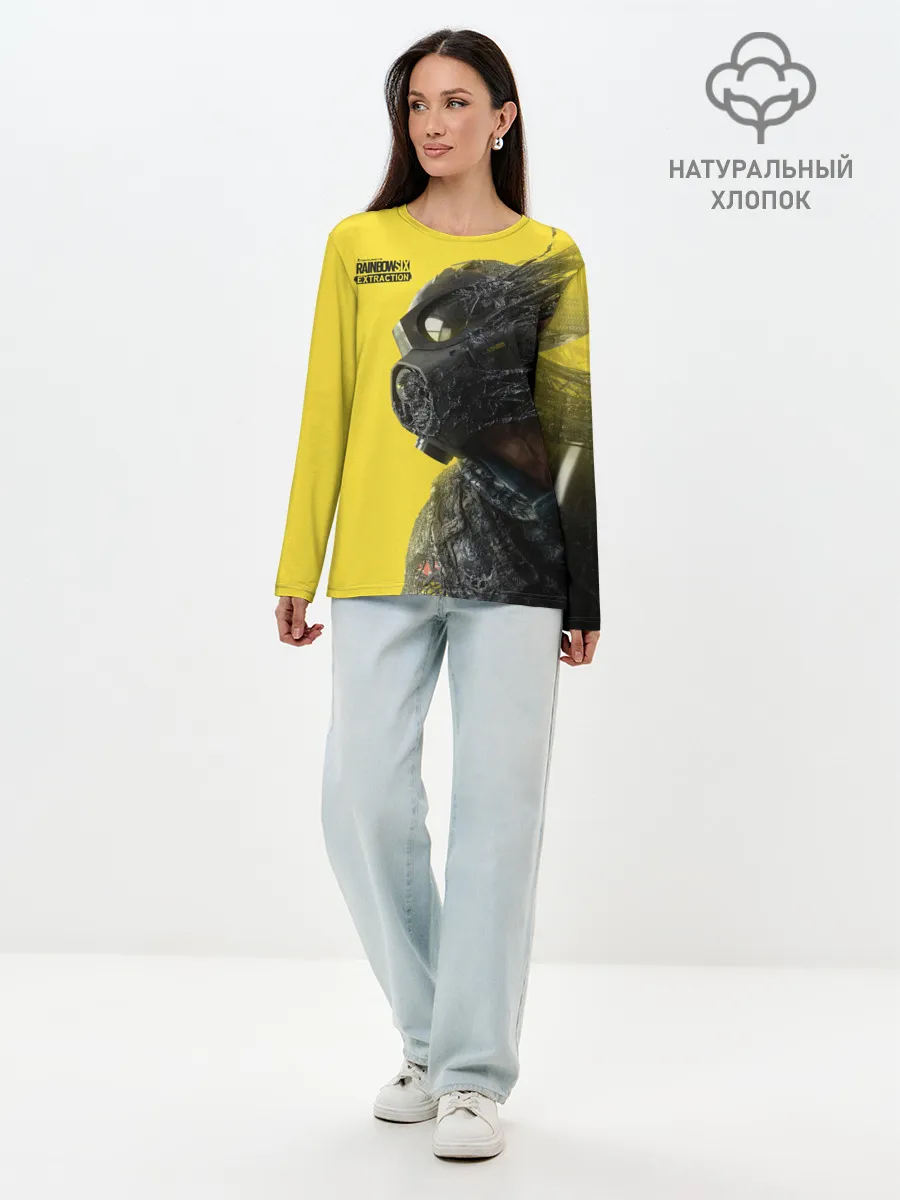 Лонгслив женский. Хлопок / Rainbow Six Extraction / Радуга 6 Эвакуация