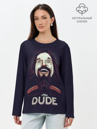 Лонгслив женский. Хлопок / Большой Лебовский / The Dude