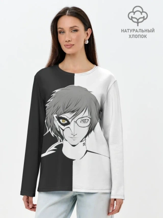 Лонгслив женский. Хлопок / Фамитсу