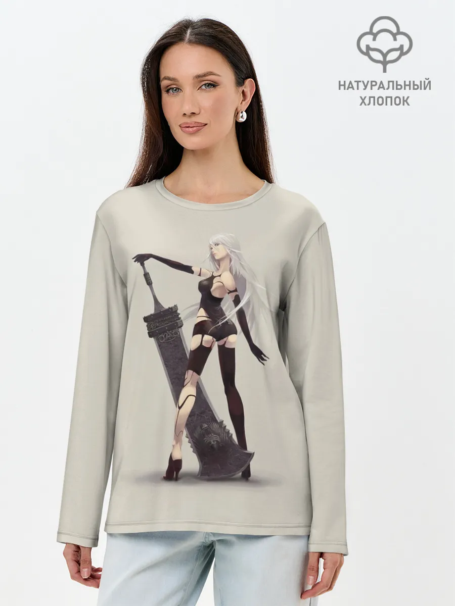 Лонгслив женский. Хлопок / A2 Nier