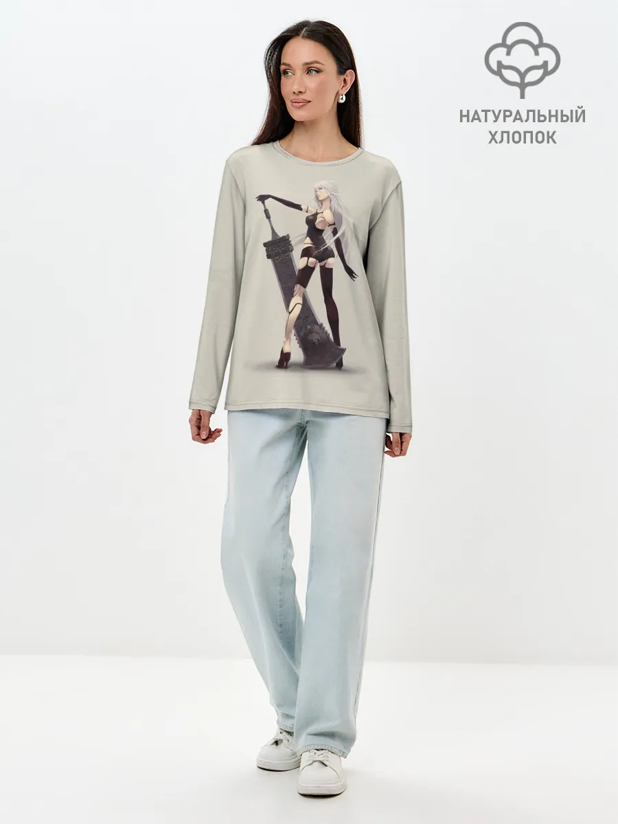 Лонгслив женский. Хлопок / A2 Nier