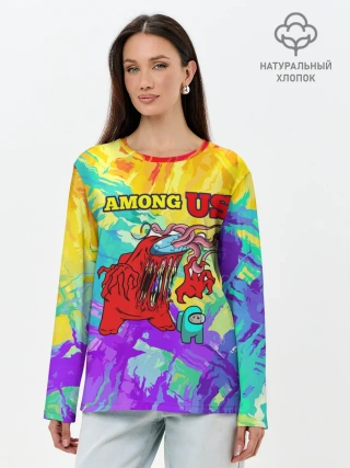 Лонгслив женский. Хлопок / Among Us