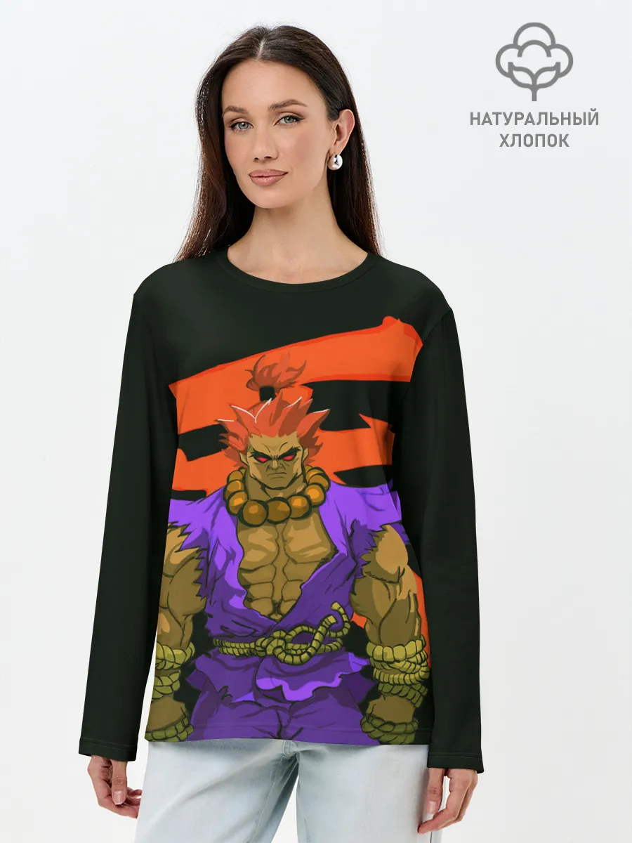 Лонгслив женский. Хлопок / Бланка