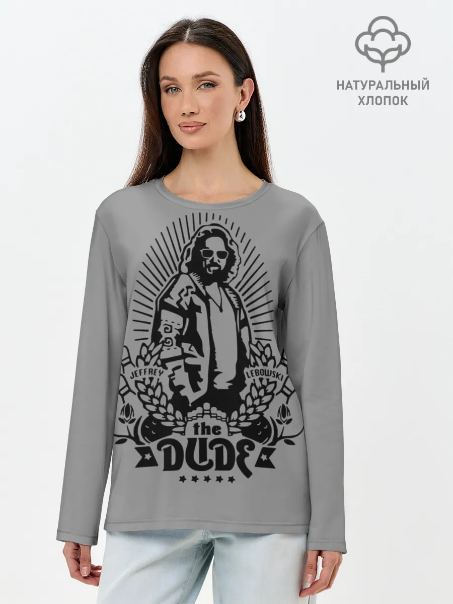 Лонгслив женский. Хлопок / The dude