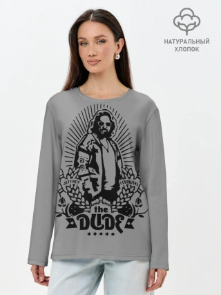 Лонгслив женский. Хлопок / The dude