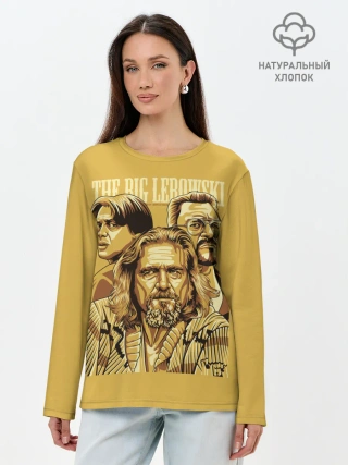 Лонгслив женский. Хлопок / The Big Lebowski