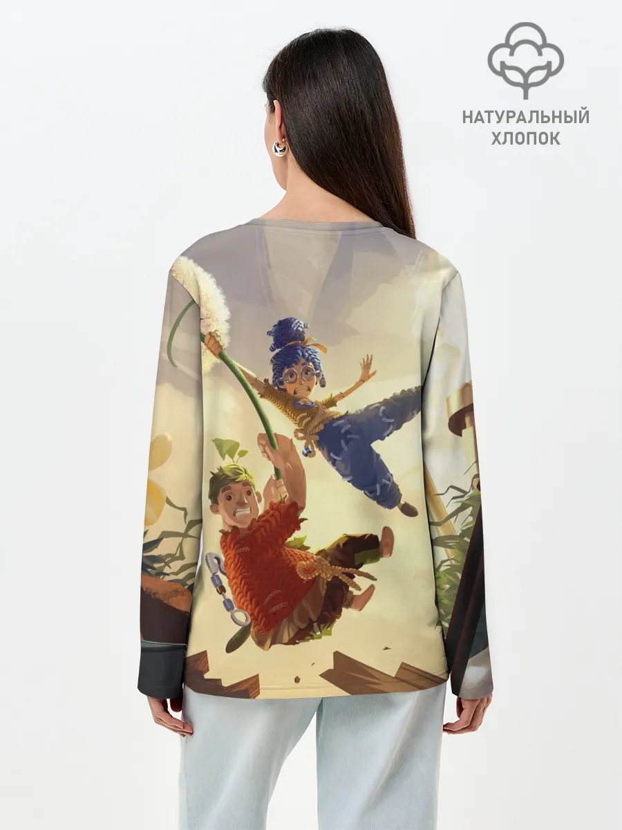 Лонгслив женский. Хлопок / It Takes Two | Коди и Мэй