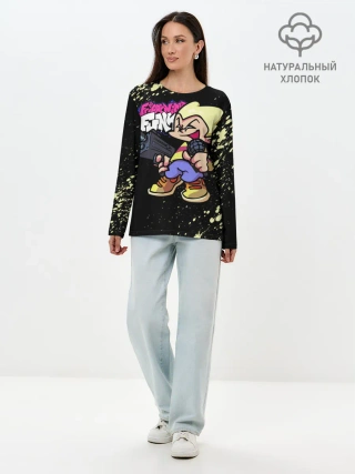 Лонгслив женский. Хлопок / Friday Night Funkin [6]