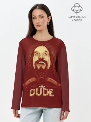 Лонгслив женский. Хлопок / The Dude