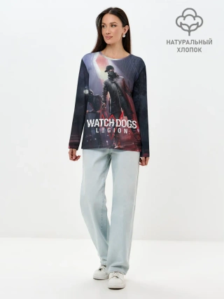 Лонгслив женский. Хлопок / Эйден Пирс и Ренч Легион