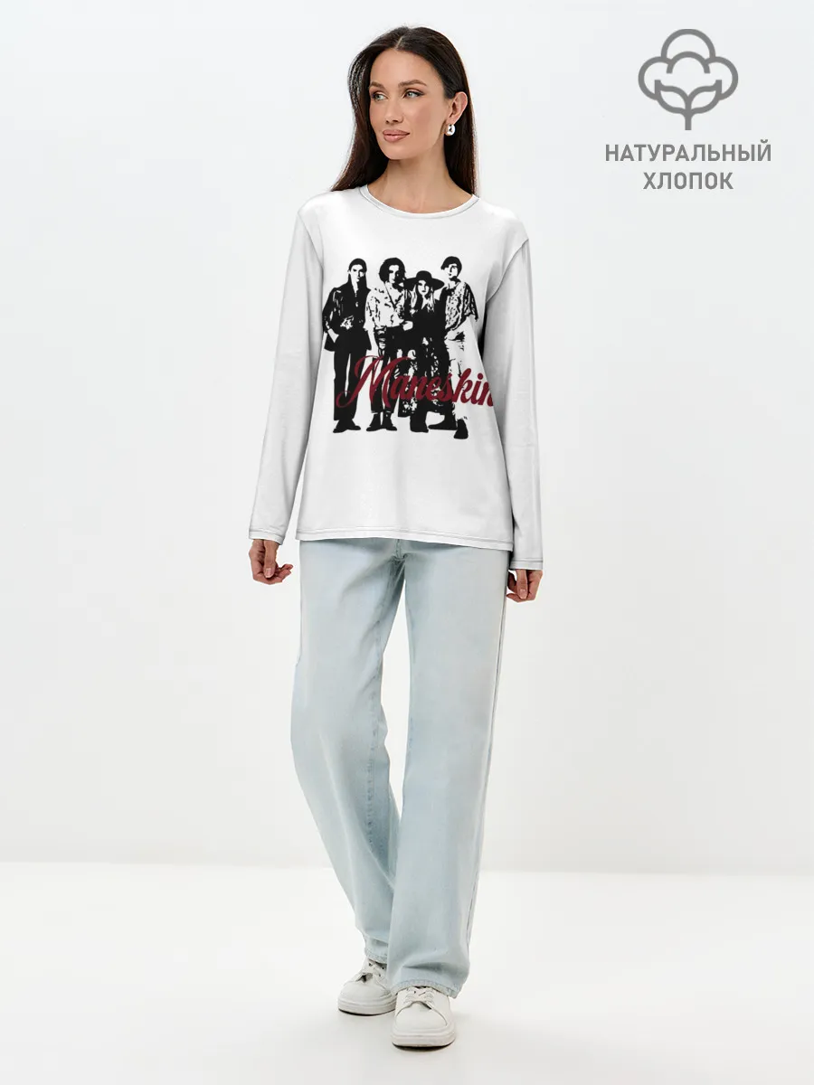 Лонгслив женский. Хлопок / Maneskin
