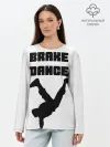 Лонгслив женский. Хлопок / Brake Dance